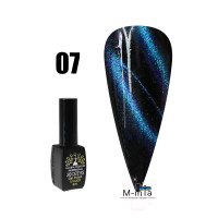 Гель лак котяче око 24D Global Fashion magic cat № 7